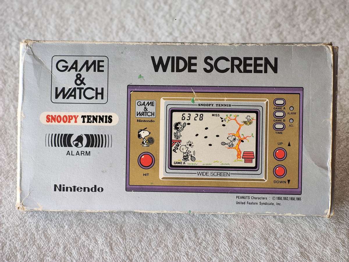 Nintendo Game & Watch - Snoopy Tennis