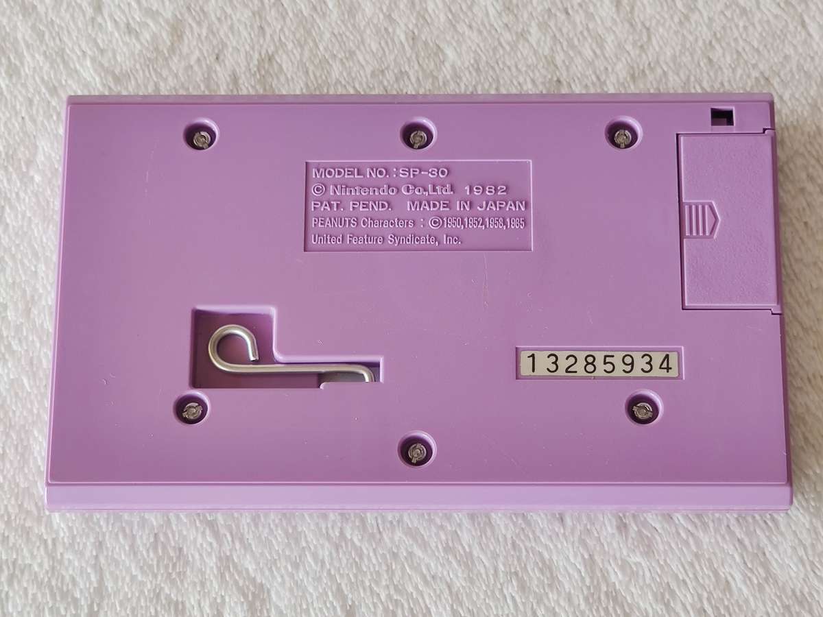 Nintendo Game & Watch - Snoopy Tennis