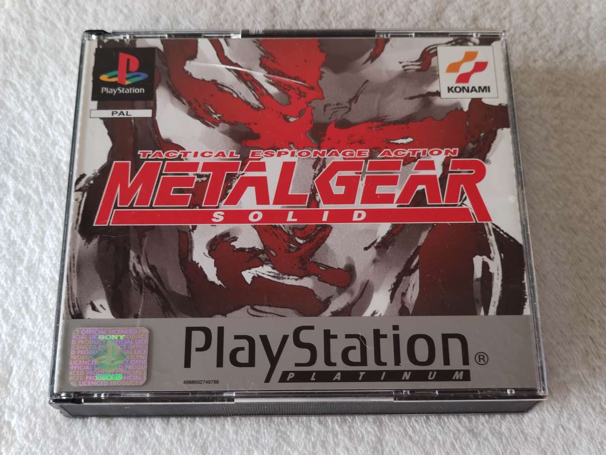 Metal Gear Solid - PS1 / Playstation One Game (PAL)