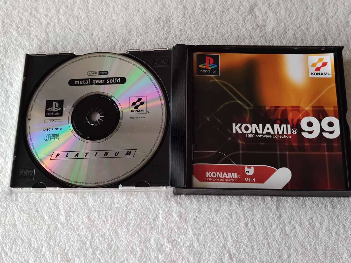 Metal Gear Solid - PS1 / Playstation One Game (PAL)