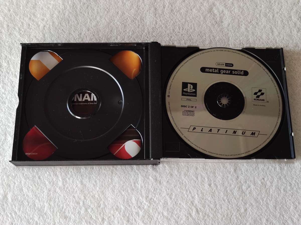 Metal Gear Solid - PS1 / Playstation One Game (PAL)