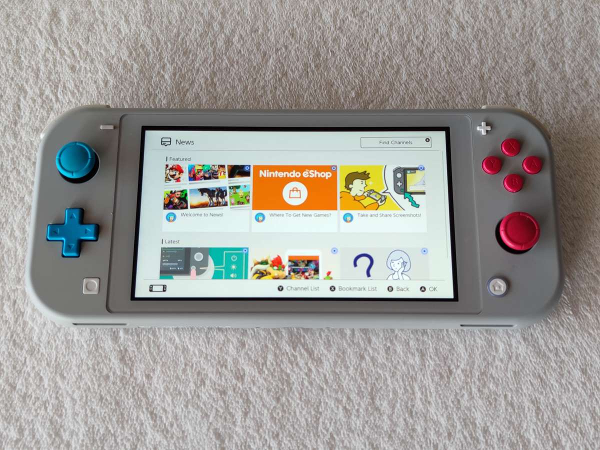 Nintendo Switch Lite Console - Zacian & Zamazenta Limited Edition