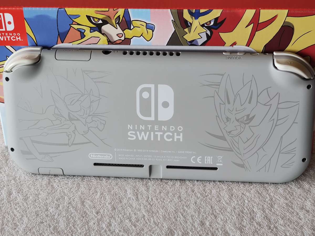 Nintendo Switch Lite Console - Zacian & Zamazenta Limited Edition