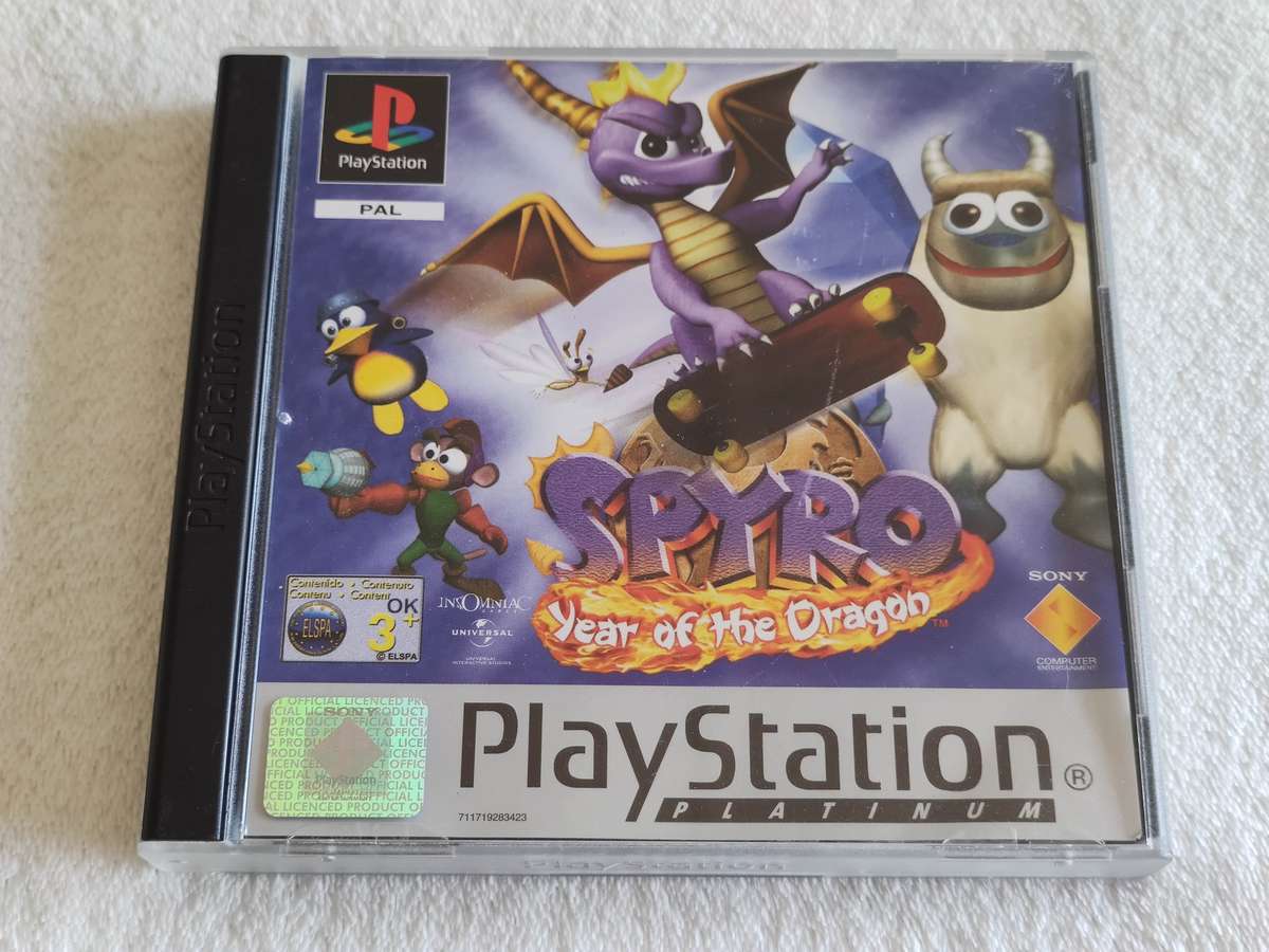 Spyro: Year Of The Dragon - PS1 / Playstation One Game (PAL)