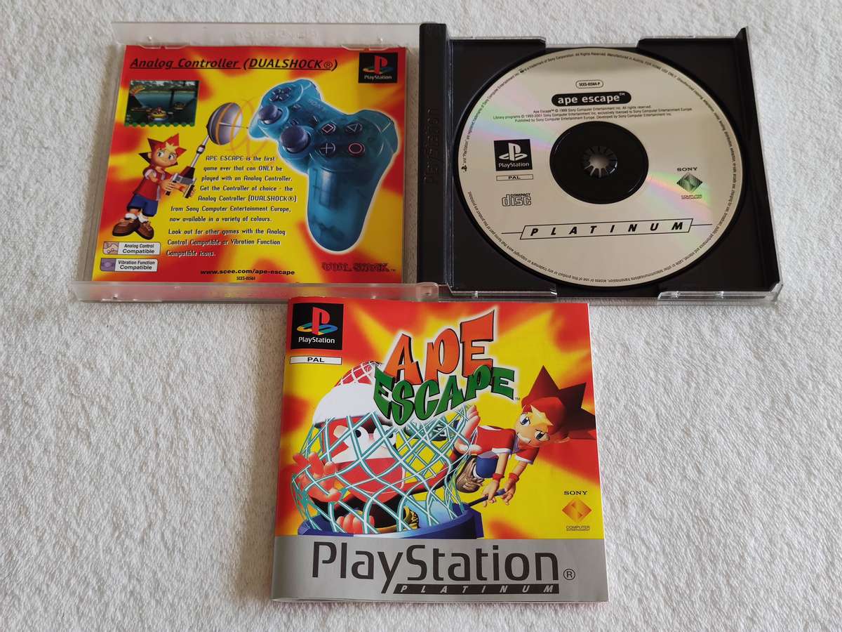 Ape Escape - PS1 / Playstation One Game (PAL)