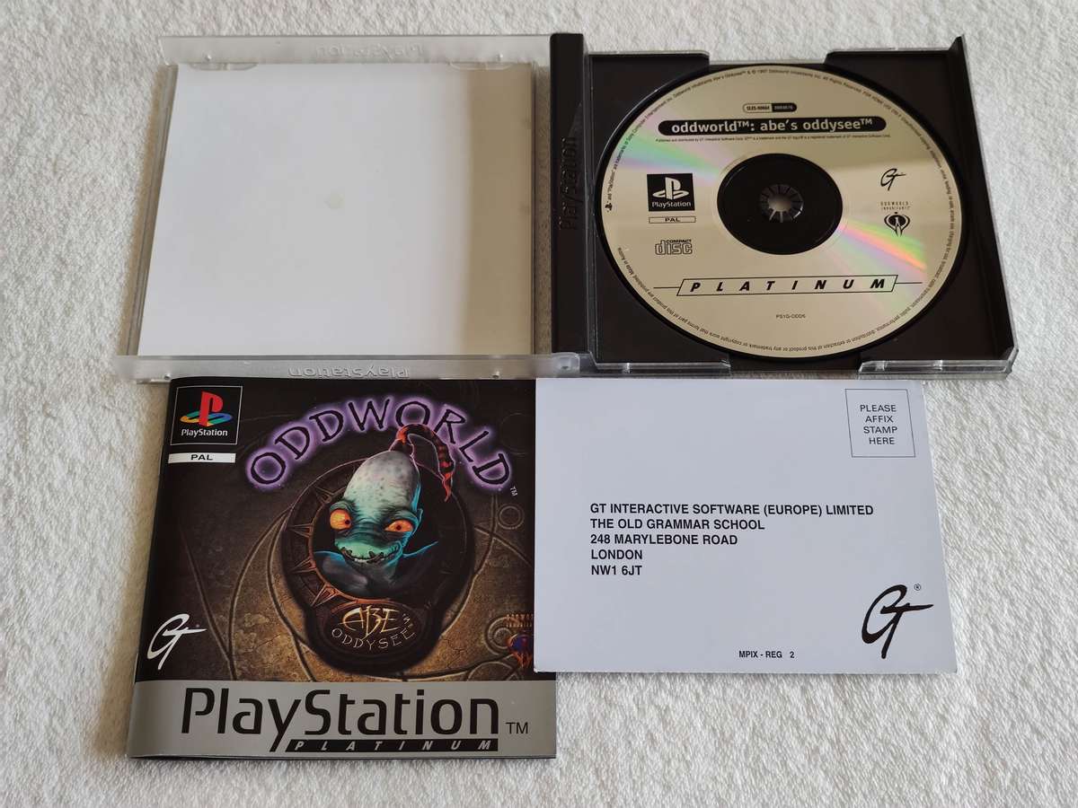 Oddworld: Abe's Oddysee - PS1 / Playstation One Game (PAL)