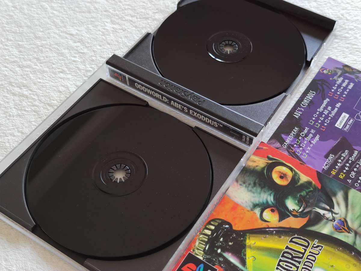 Oddworld: Abe's Exoddus - PS1 / Playstation One Game (PAL)