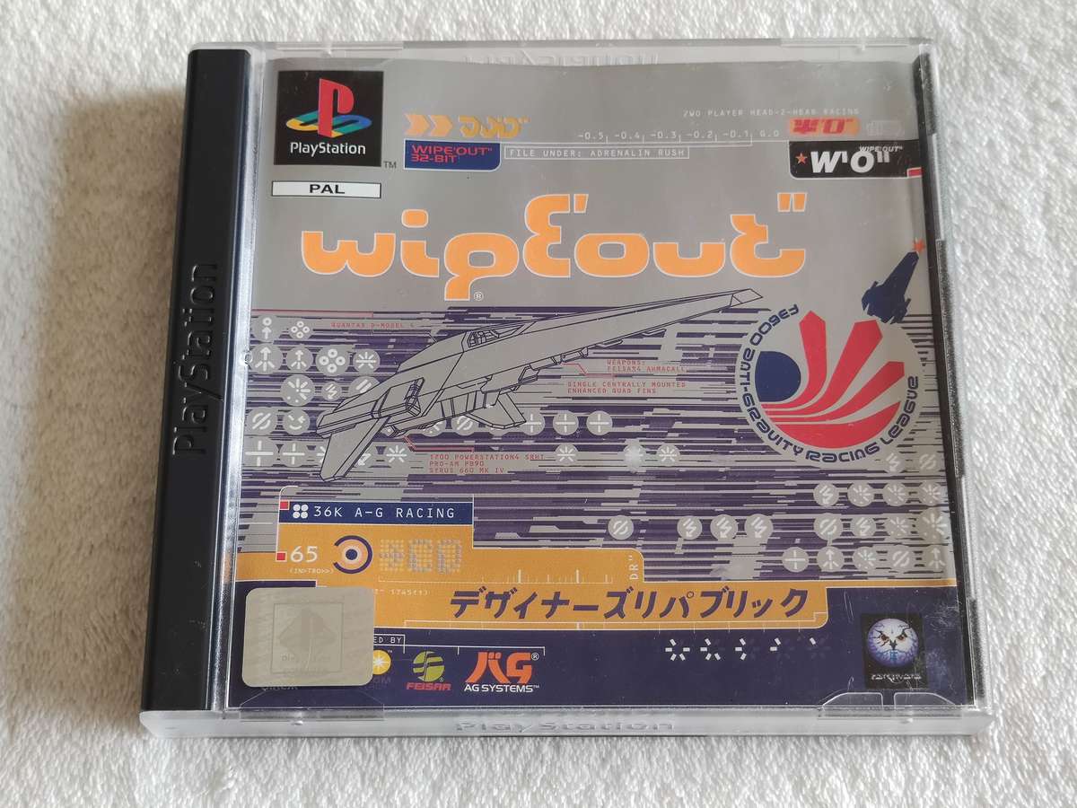 Wipeout - PS1 / Playstation One Game (PAL)
