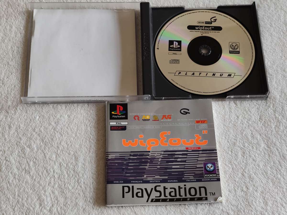 Wipeout - PS1 / Playstation One Game (PAL)