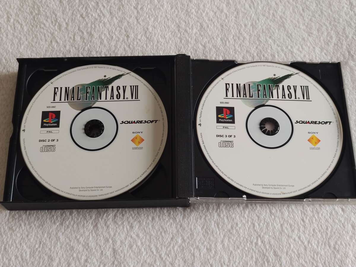 Final Fantasy VII - PS1 / Playstation One Game (PAL)