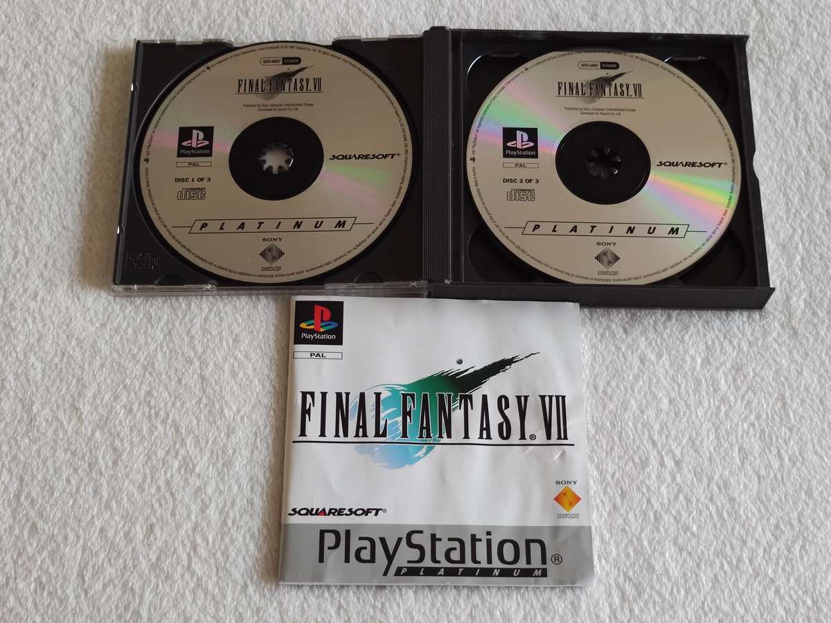 Final Fantasy VII - PS1 / Playstation One Game (PAL)