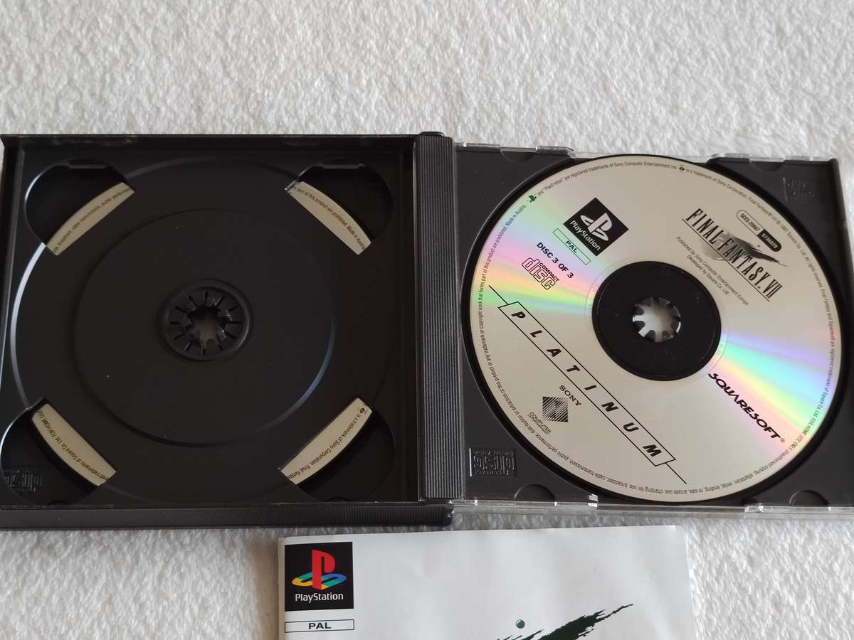 Final Fantasy VII - PS1 / Playstation One Game (PAL)