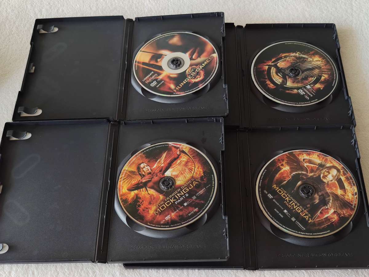 The Hunger Games - 4 Movie DVD Movie Collection
