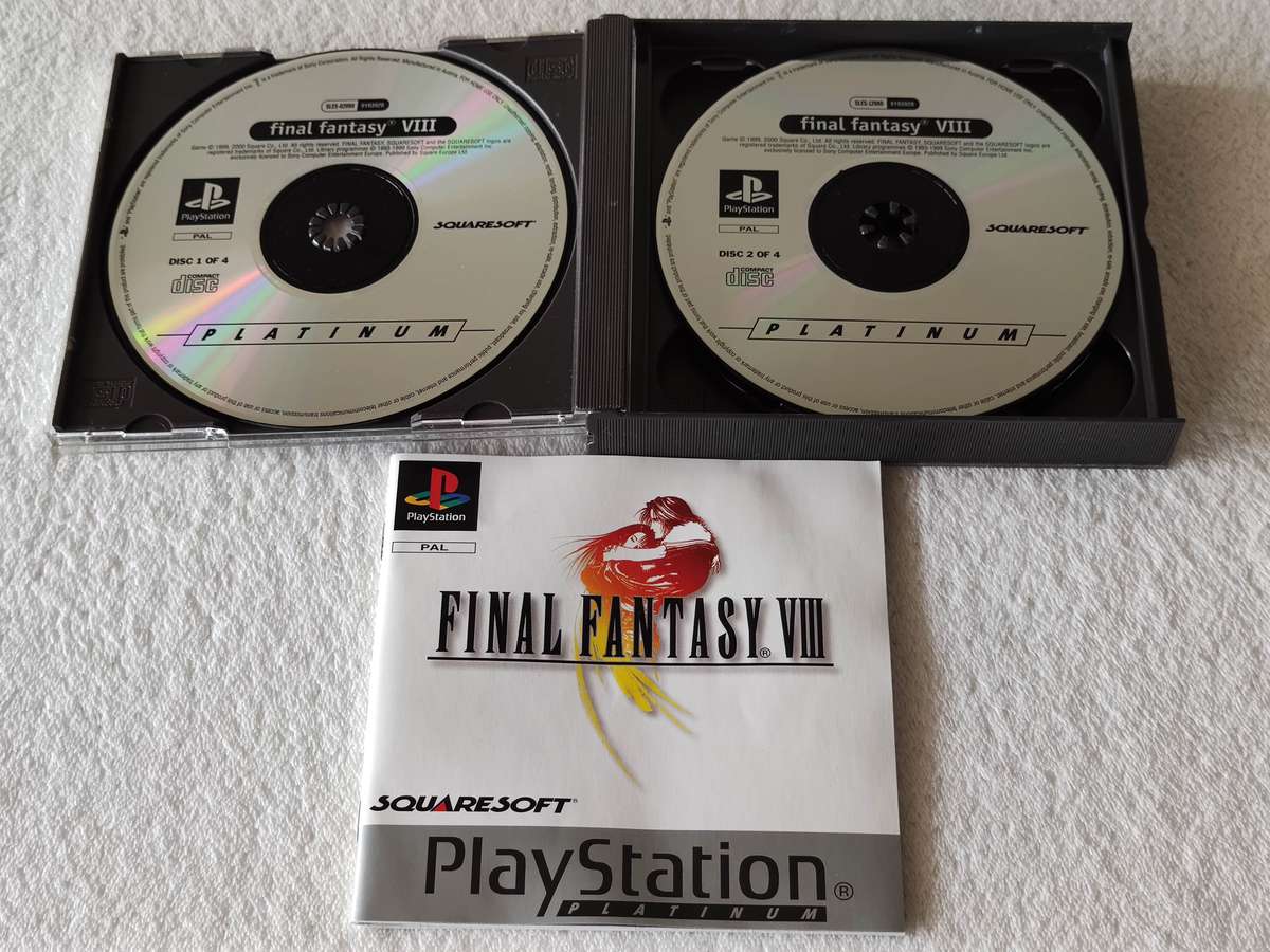 Final Fantasy VIII - PS1 / Playstation One Game (PAL)