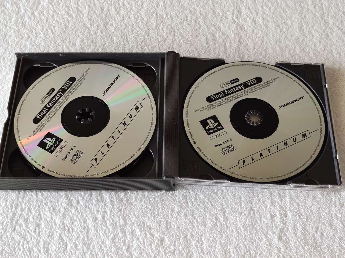Final Fantasy VIII - PS1 / Playstation One Game (PAL)