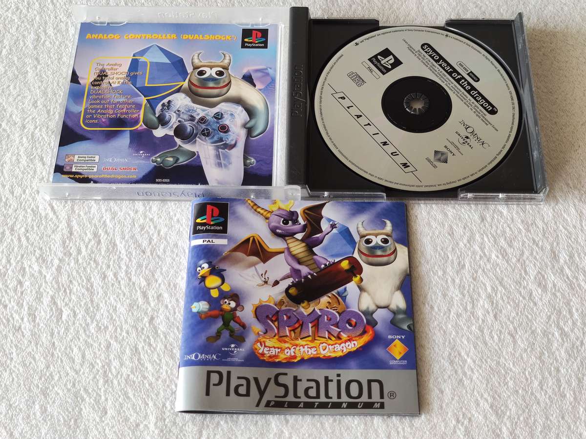 Spyro: Year Of The Dragon - PS1 / Playstation One Game (PAL)
