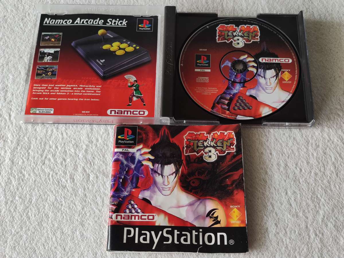 Tekken 3 - PS1 / Playstation One Game (PAL)