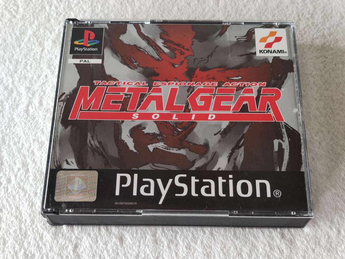 Metal Gear Solid - PS1 / Playstation One Game (PAL)