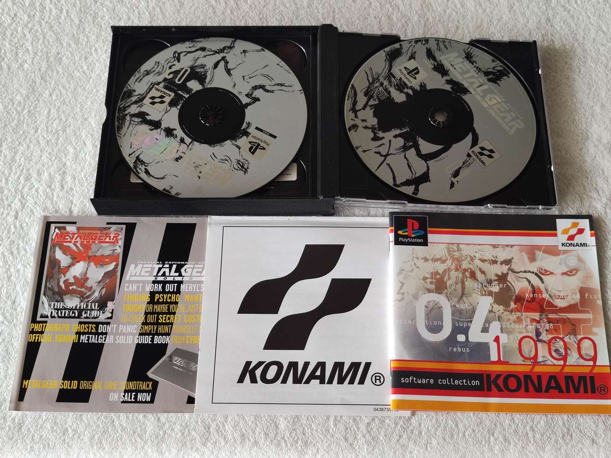 Metal Gear Solid - PS1 / Playstation One Game (PAL)