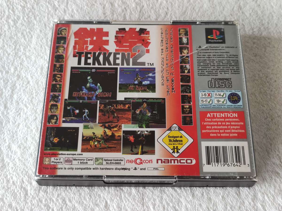 Tekken 2 - PS1 / Playstation One Game (PAL)