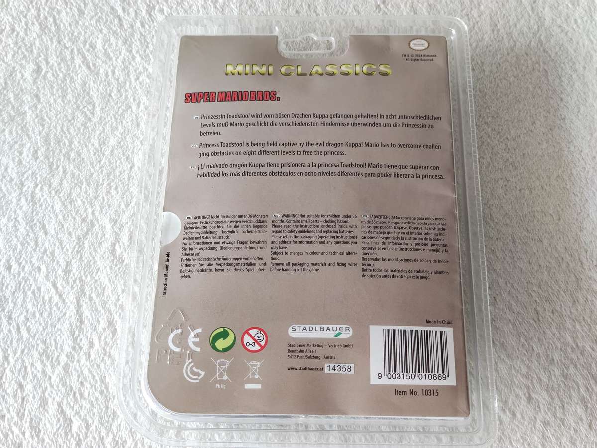 Nintendo Mini Classics Super Mario Bros - Game & Watch