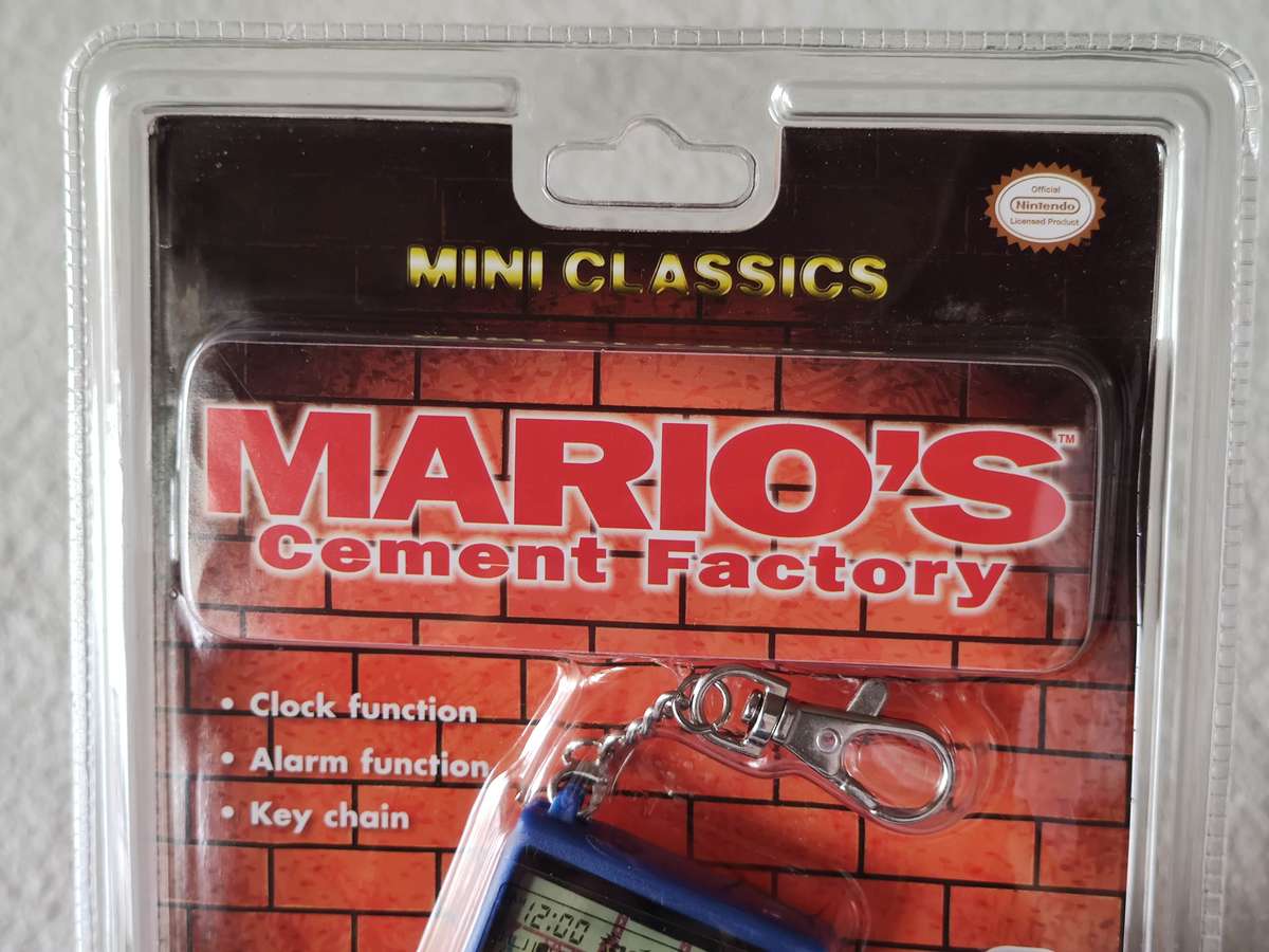 Nintendo Mini Classics Mario's Cement Factory - Game & Watch