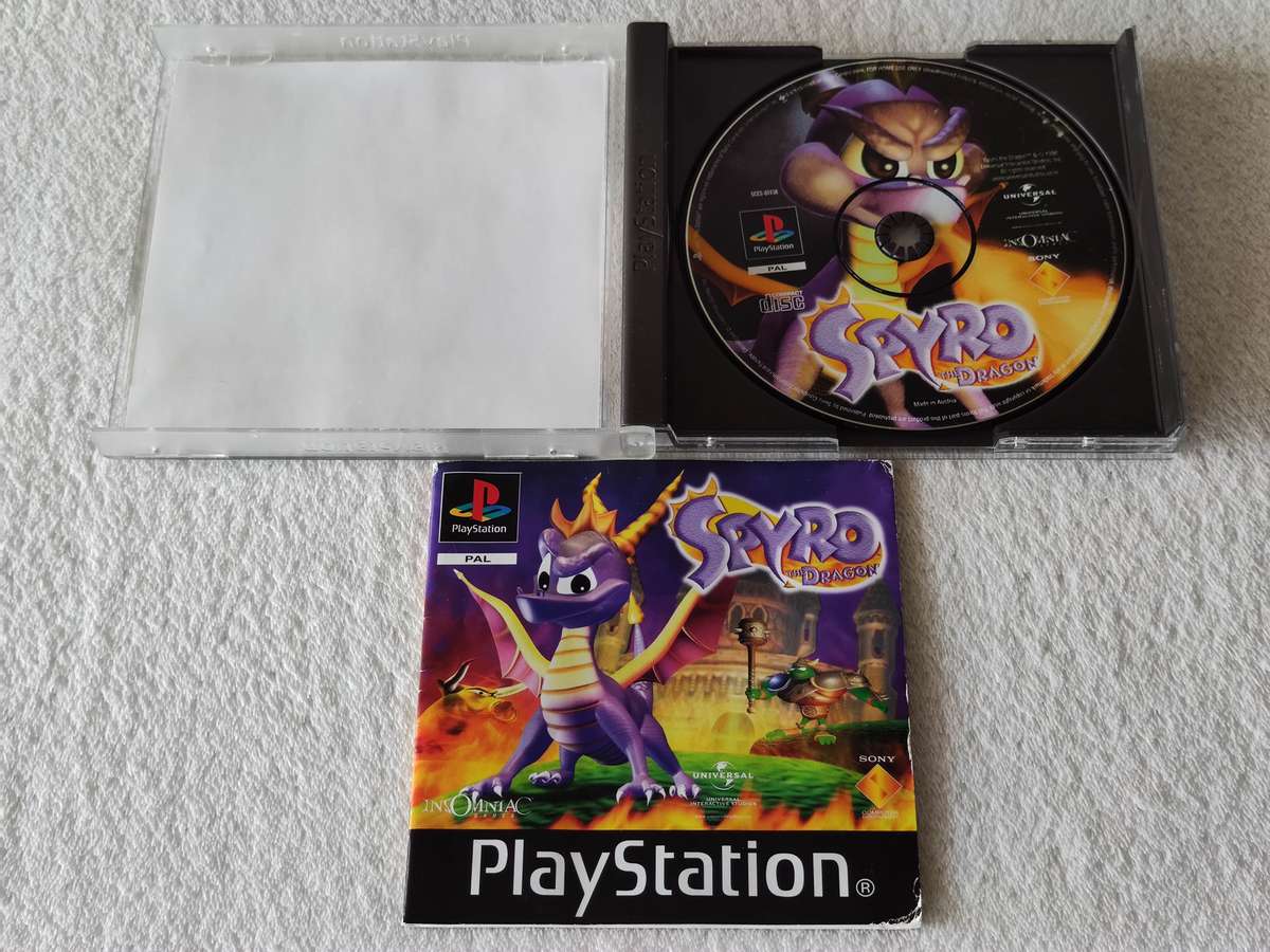 Spyro The Dragon - PS1 / Playstation One Game (PAL)