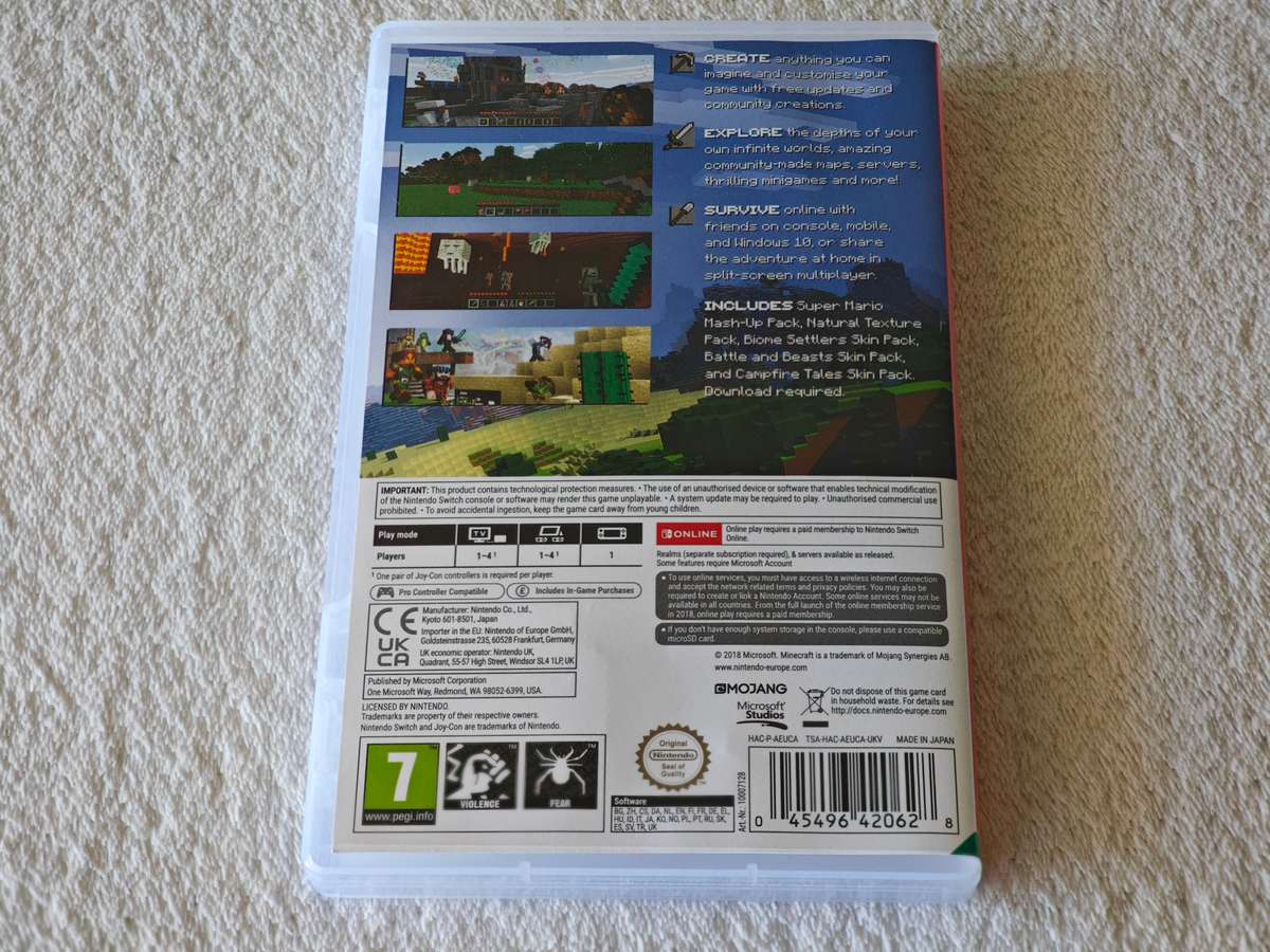 Minecraft - Nintendo Switch Game