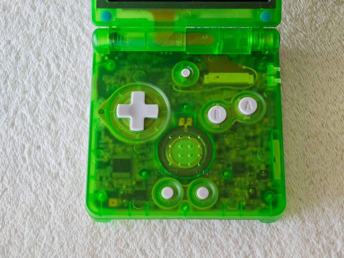 Nintendo Game Boy Advance SP Console - IPS Backlit LCD