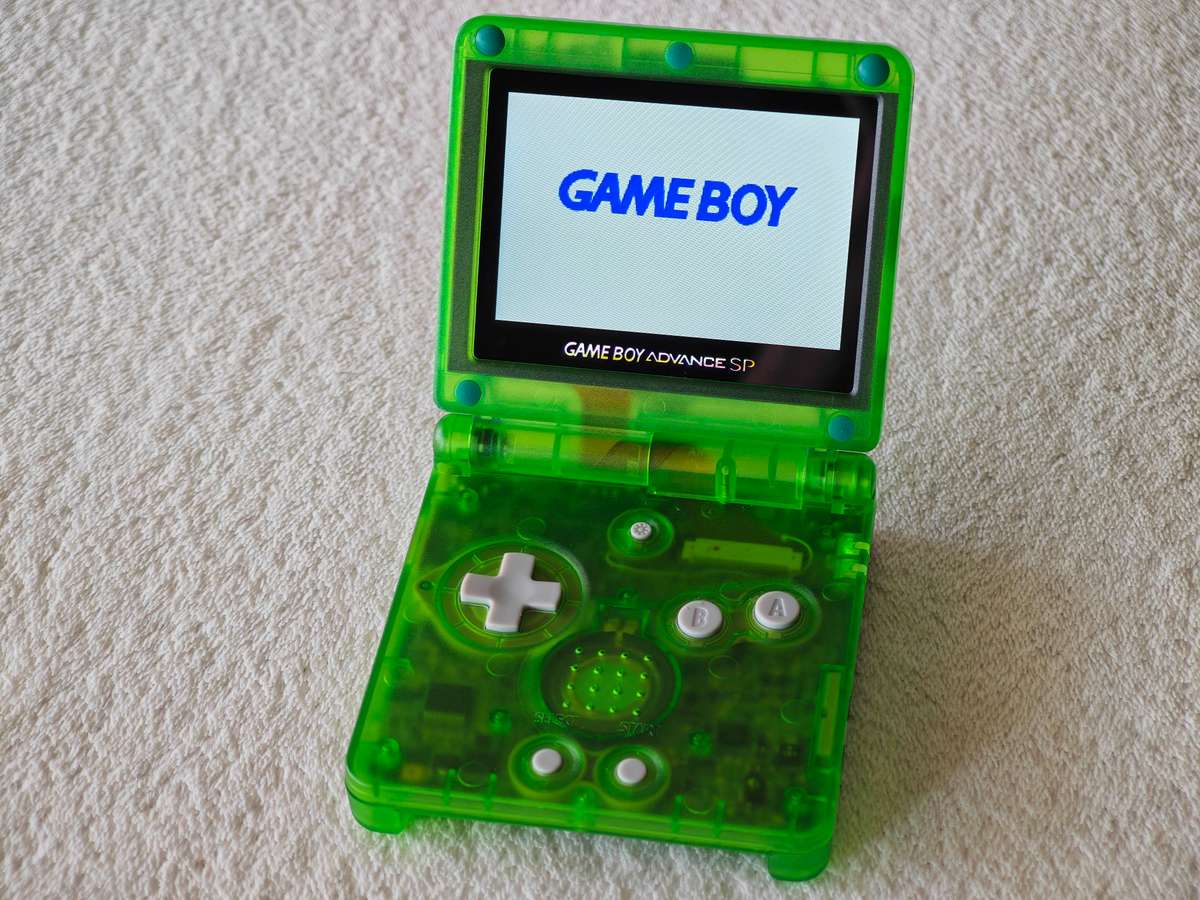 Nintendo Game Boy Advance SP Console - IPS Backlit LCD