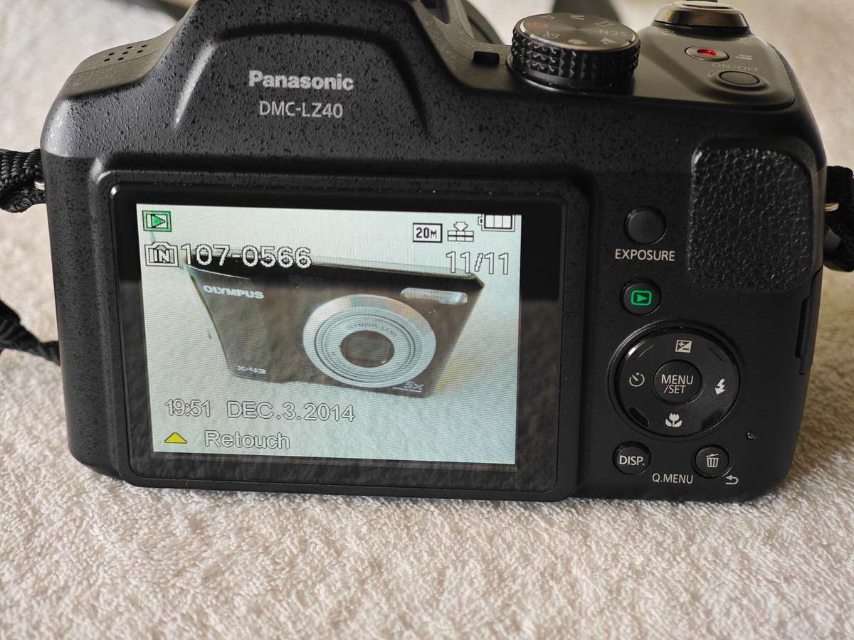 Panasonic Lumix DMC-LZ40 20MP / 42x Optical Zoom  - Connected Bridge Camera