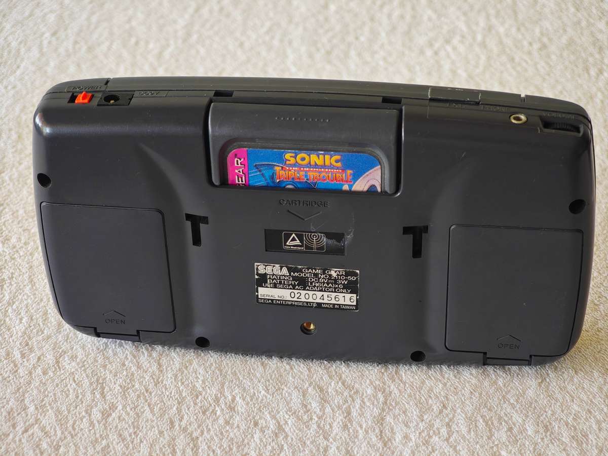 SEGA Game Gear Console + Games + TV Tuner