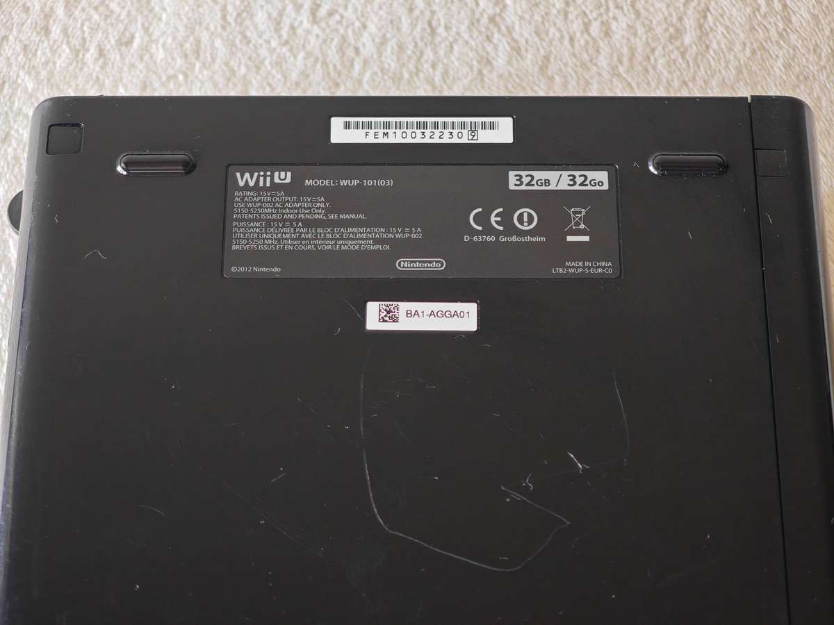 Nintendo Wii U Console + Games