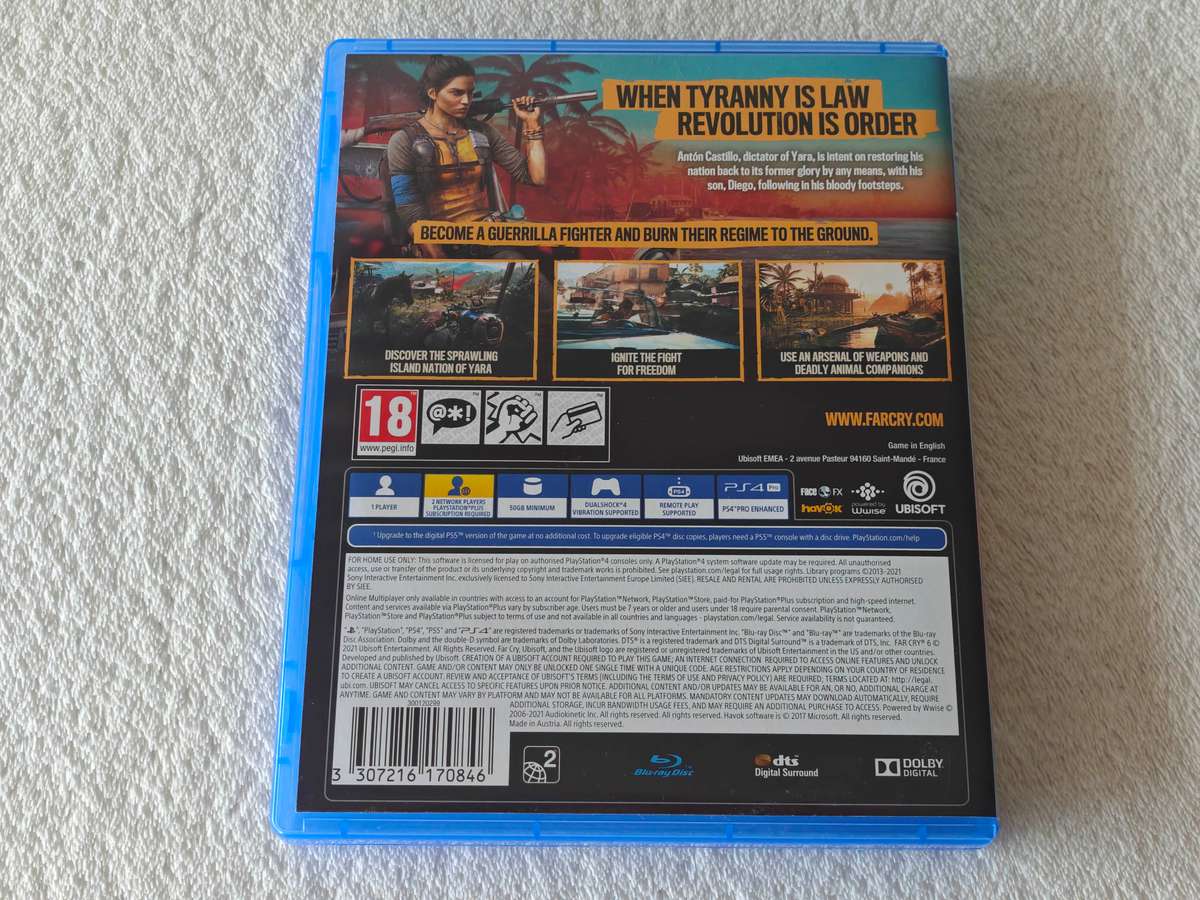 Far Cry 6 - PS4 / Playstation 4 Game