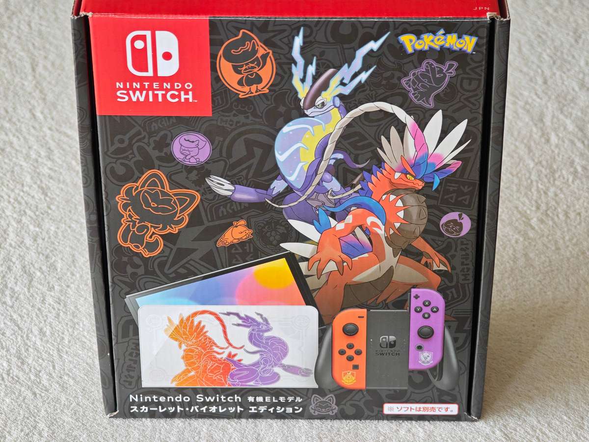 Nintendo Switch OLED Console - Pokemon Scarlet & Violet Edition