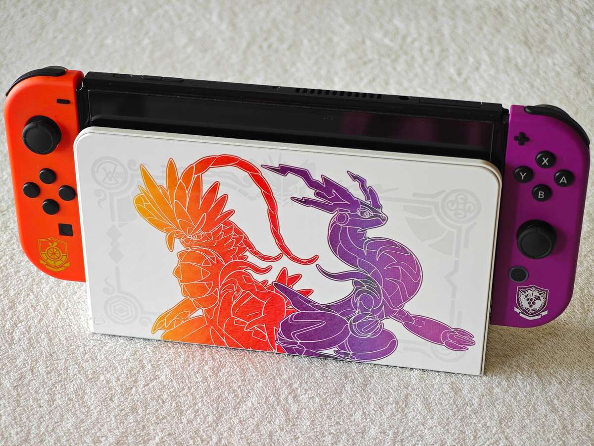 Nintendo Switch OLED Console - Pokemon Scarlet & Violet Edition