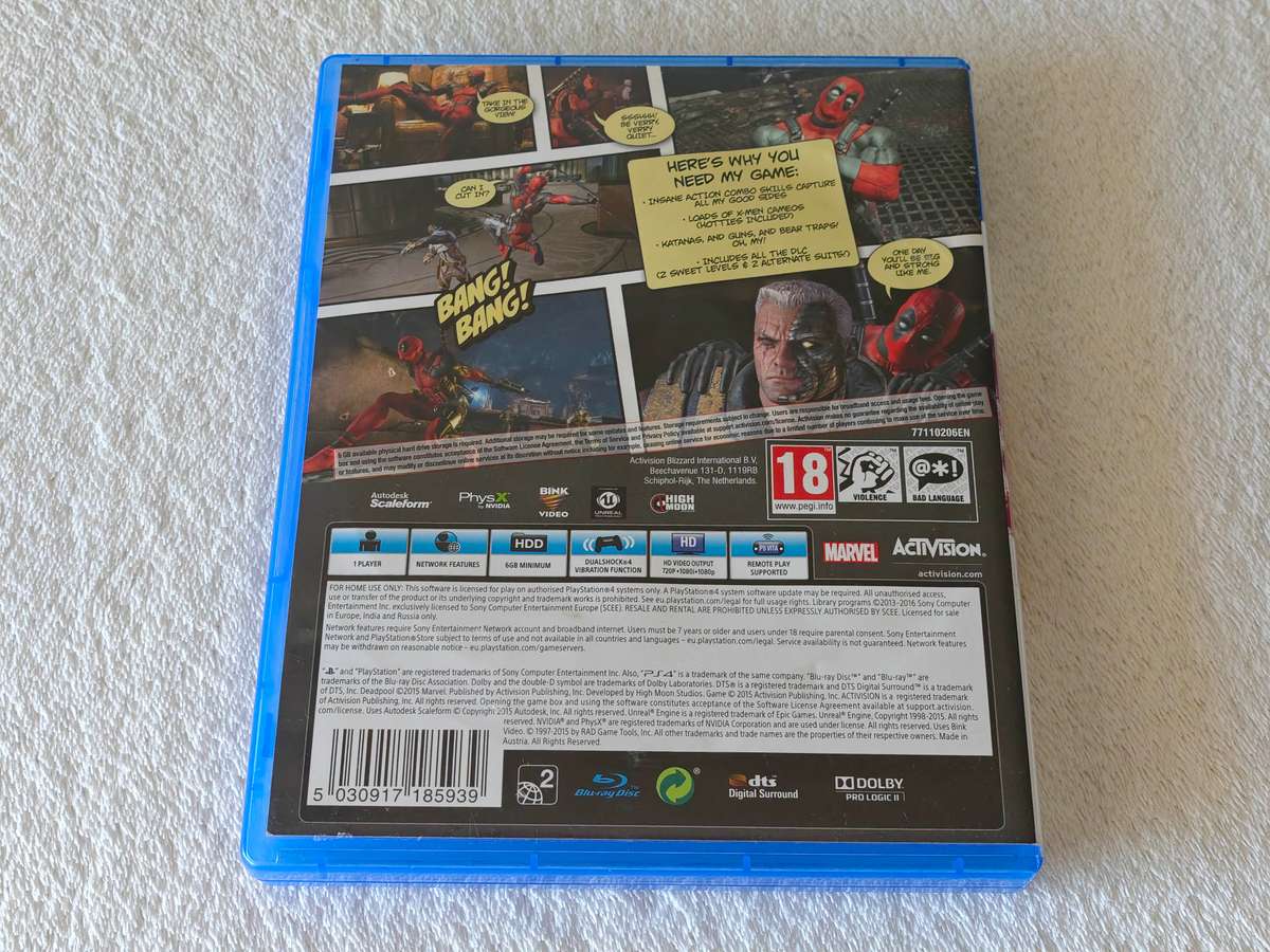 Deadpool - PS4 / Playstation 4 Game