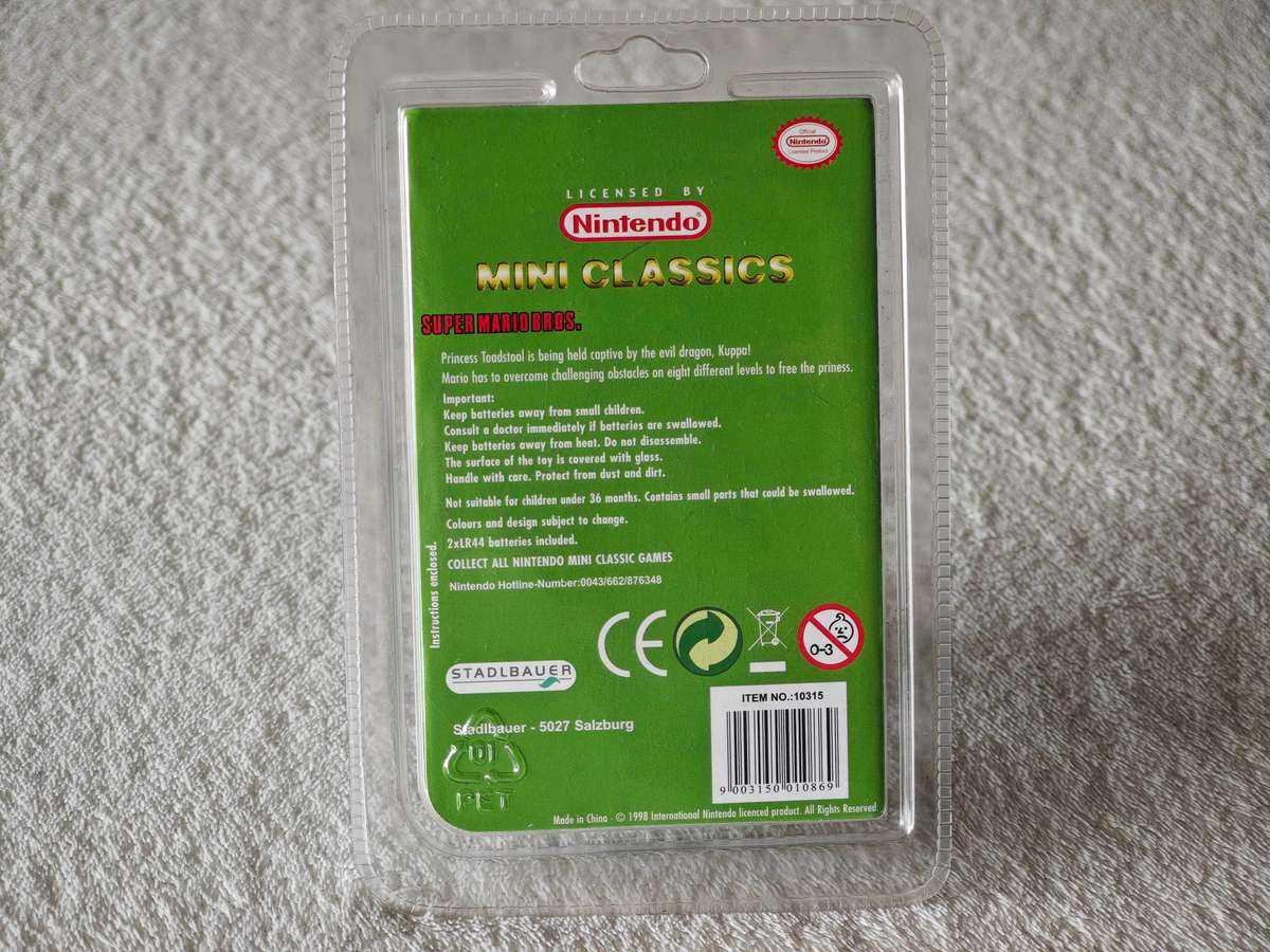 Nintendo Mini Classics Super Mario Bros - Game & Watch