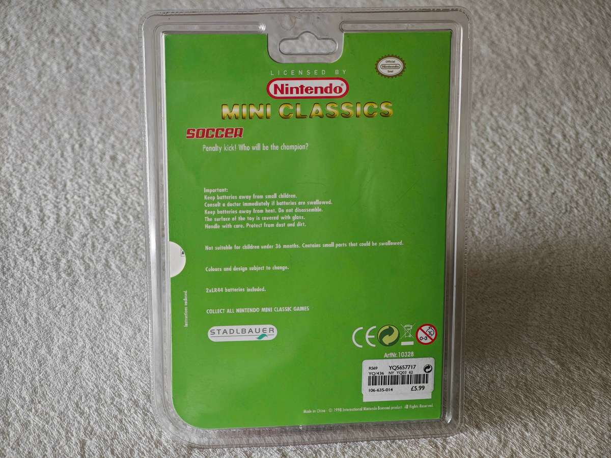 Nintendo Mini Classics Soccer - Game & Watch