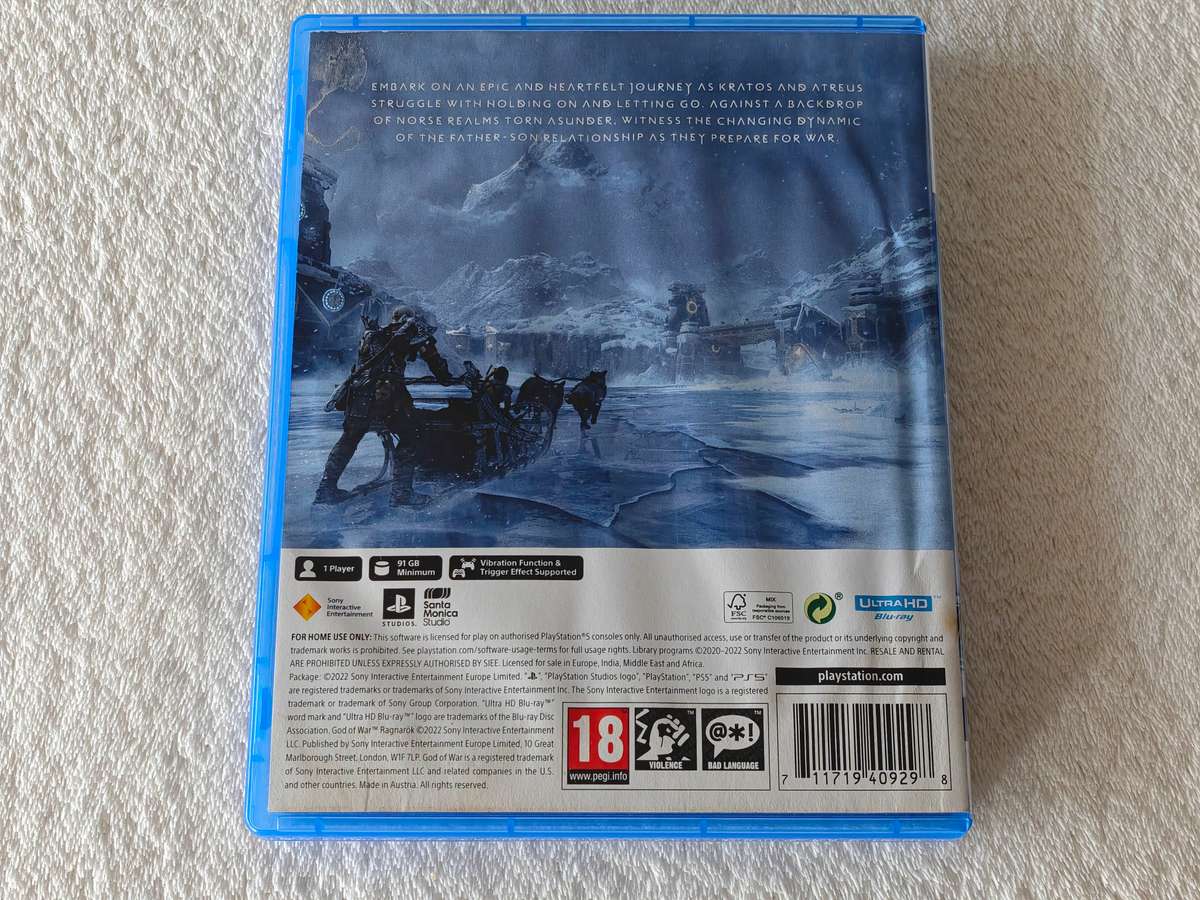 God Of War Ragnarok - PS5 / Playstation 5 Game