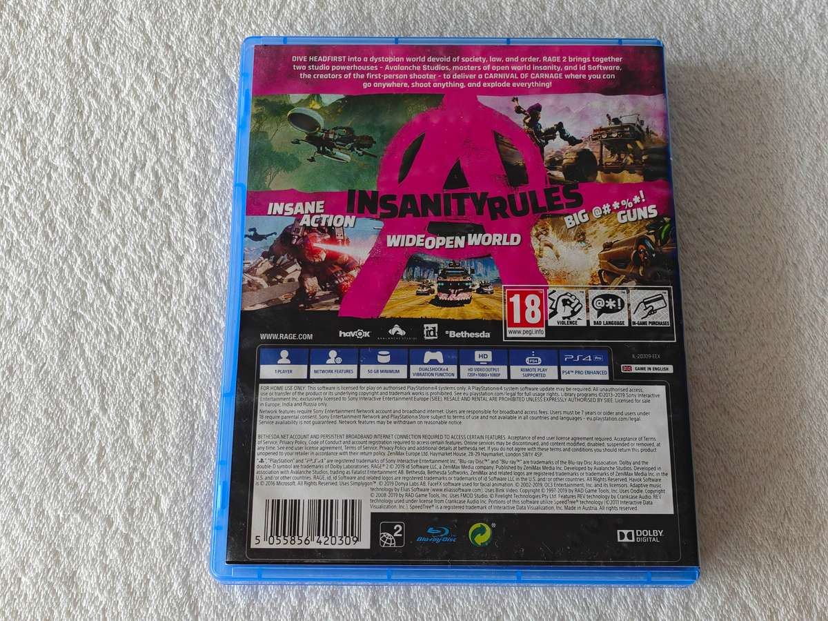 Rage 2 - PS4 / Playstation 4 Game