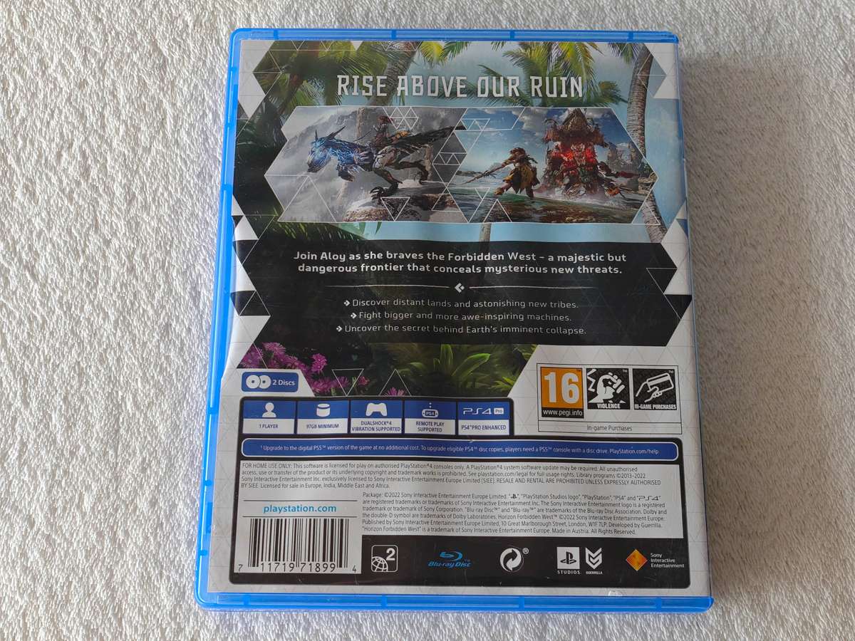 Horizon Forbidden West - PS4 / Playstation 4 Game