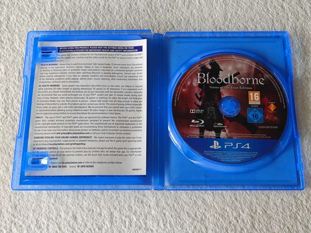 Bloodborne Game Of The Year Edition - PS4 / Playstation 4 Game