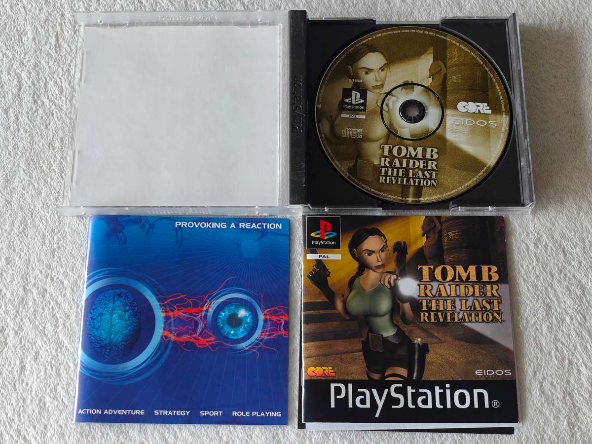 Tomb Raider: The Last Revelation - PS1 / Playstation One Game (PAL)