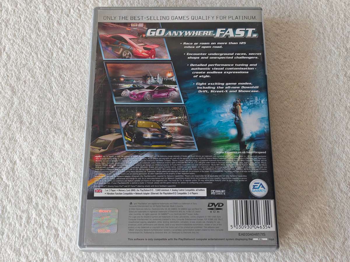 Need For Speed Underground 2 - PS2/Playstation 2 Game (PAL)