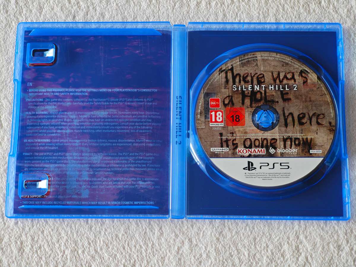 Silent Hill 2 HD Remake + Steelbook - PS5 / Playstation 5 Game