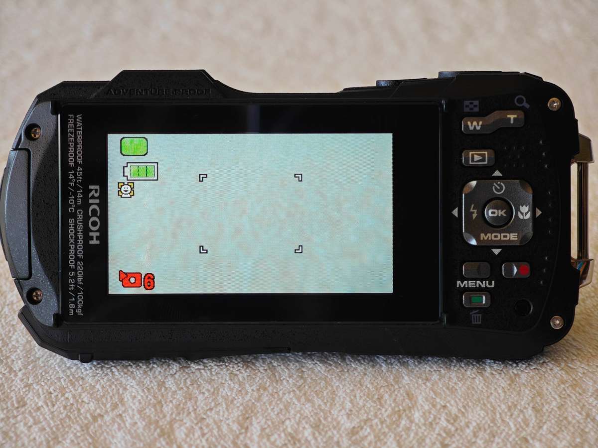 Ricoh WG-80 16MP , 5x Zoom  - Waterproof / Shockproof Digital Camera