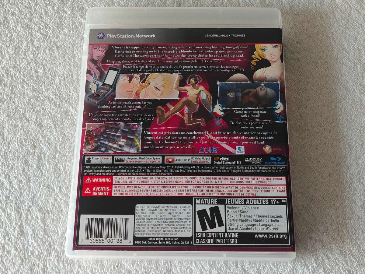 Catherine - PS3/Playstation 3 Game