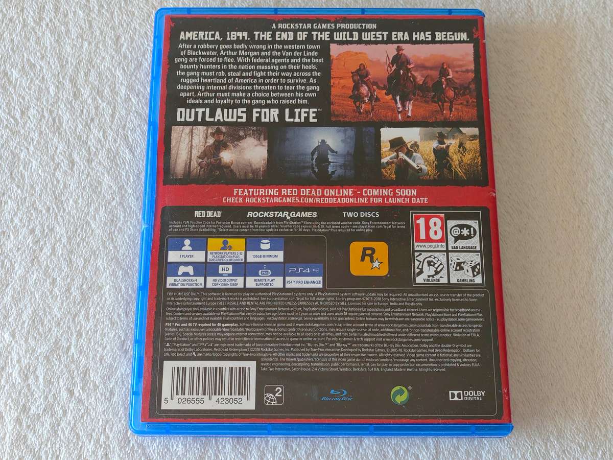 Red Dead Redemption II - PS4 / Playstation 4 Game