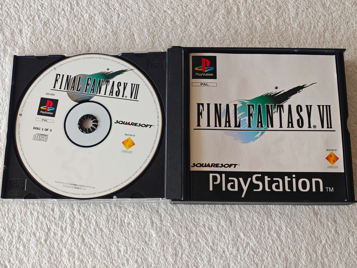 Final Fantasy VII - PS1 / Playstation One Game (PAL)